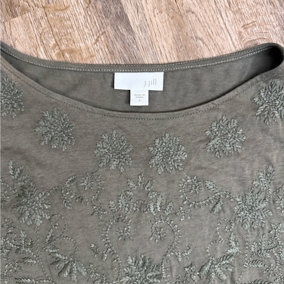 J. Jill • Embroidered Tunic Blouse - Picture 5 of 12